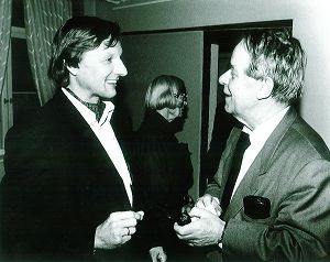 Hans-Helmut Decker-Voigt mit Siegfried Lenz